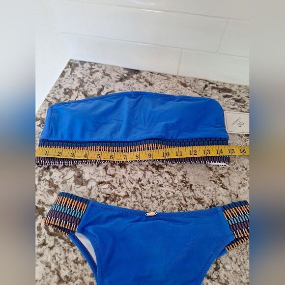 Kamoni Blue Bikini size L - Picture 6 of 9